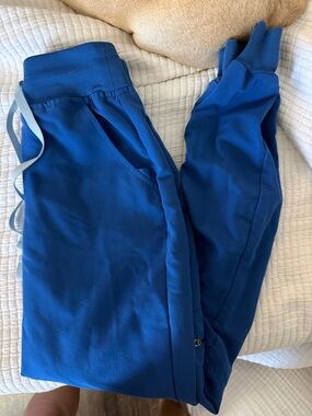 Figs Women's Royal Blue Scrub Joggers
